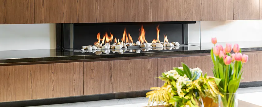 Double-height Fireplace Design Refurbishment in Arvada, Colorado