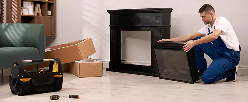 Old Rusted Metal Fireplace Repair And Replacement in Arvada, CO